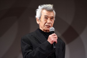 田中泯、『羊の木』完成披露試写会に登壇