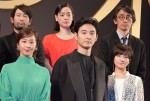 『羊の木』完成披露試写会にて