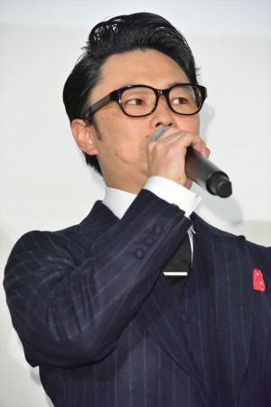 映画『8年越しの花嫁　奇跡の実話』初日舞台挨拶に出席した浜野謙太