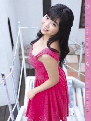 大原優乃2018年カレンダーより