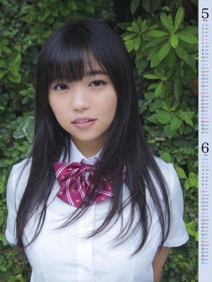 大原優乃2018年カレンダーより
