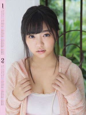 大原優乃2018年カレンダーより