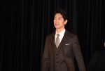 『嘘八百』完成披露試写会に登壇した佐々木蔵之介