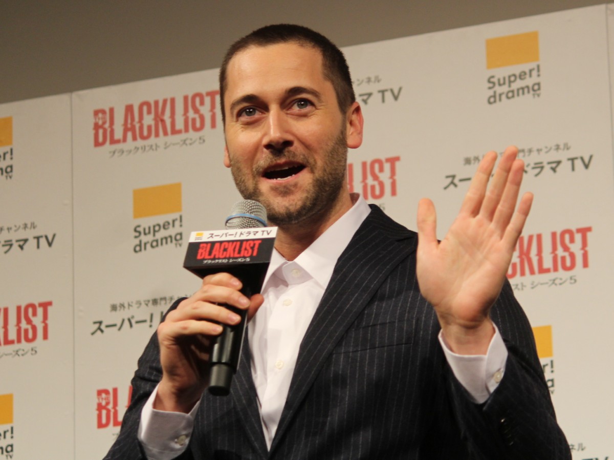 『ブラックリスト』R・エッゴールド来日！澤穂希、作品の魅力に「ドキドキワクワク」