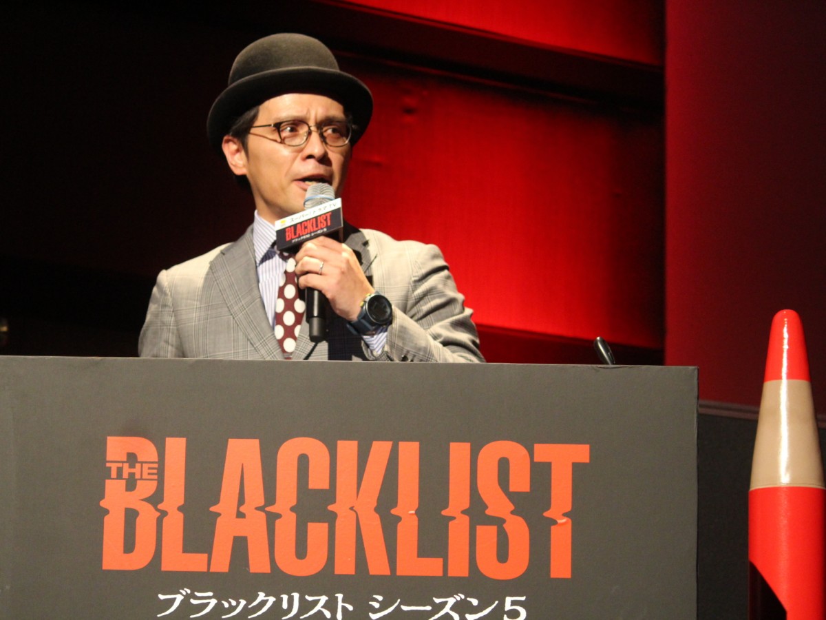 『ブラックリスト』R・エッゴールド来日！澤穂希、作品の魅力に「ドキドキワクワク」