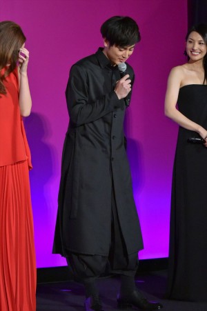 間宮祥太朗、映画『不能犯』完成披露試写会に登壇