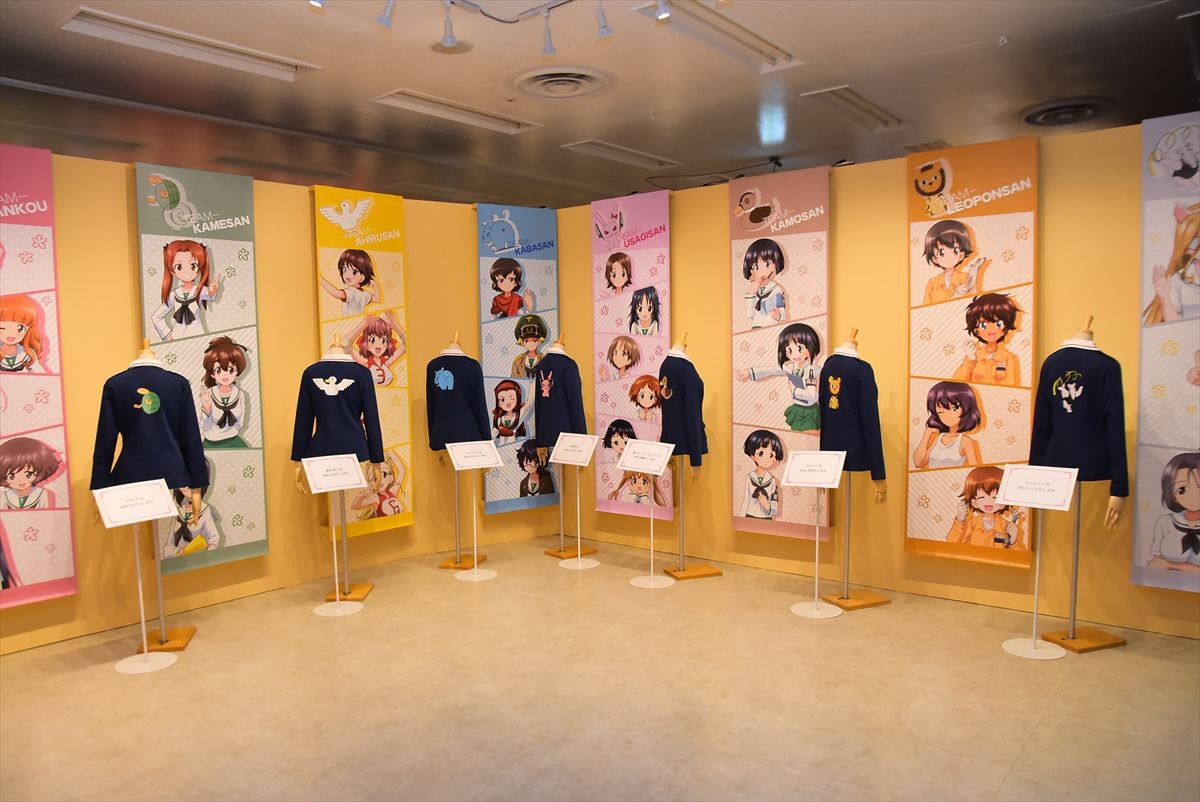 『ガールズ＆パンツァー』博覧会、ついに開幕　原画300枚超で5年の歴史網羅