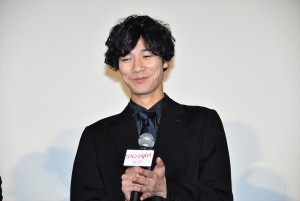 『リベンジgirl』初日舞台挨拶に登壇した清原翔