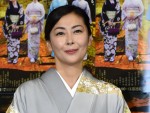 中山美穂、プレミアムドラマ『平成細雪』試写会に登場