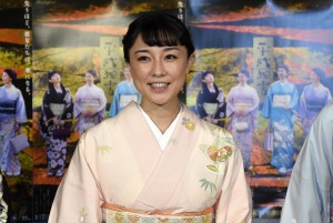 伊藤歩、プレミアムドラマ『平成細雪』試写会に登場