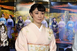 伊藤歩、プレミアムドラマ『平成細雪』試写会に登場