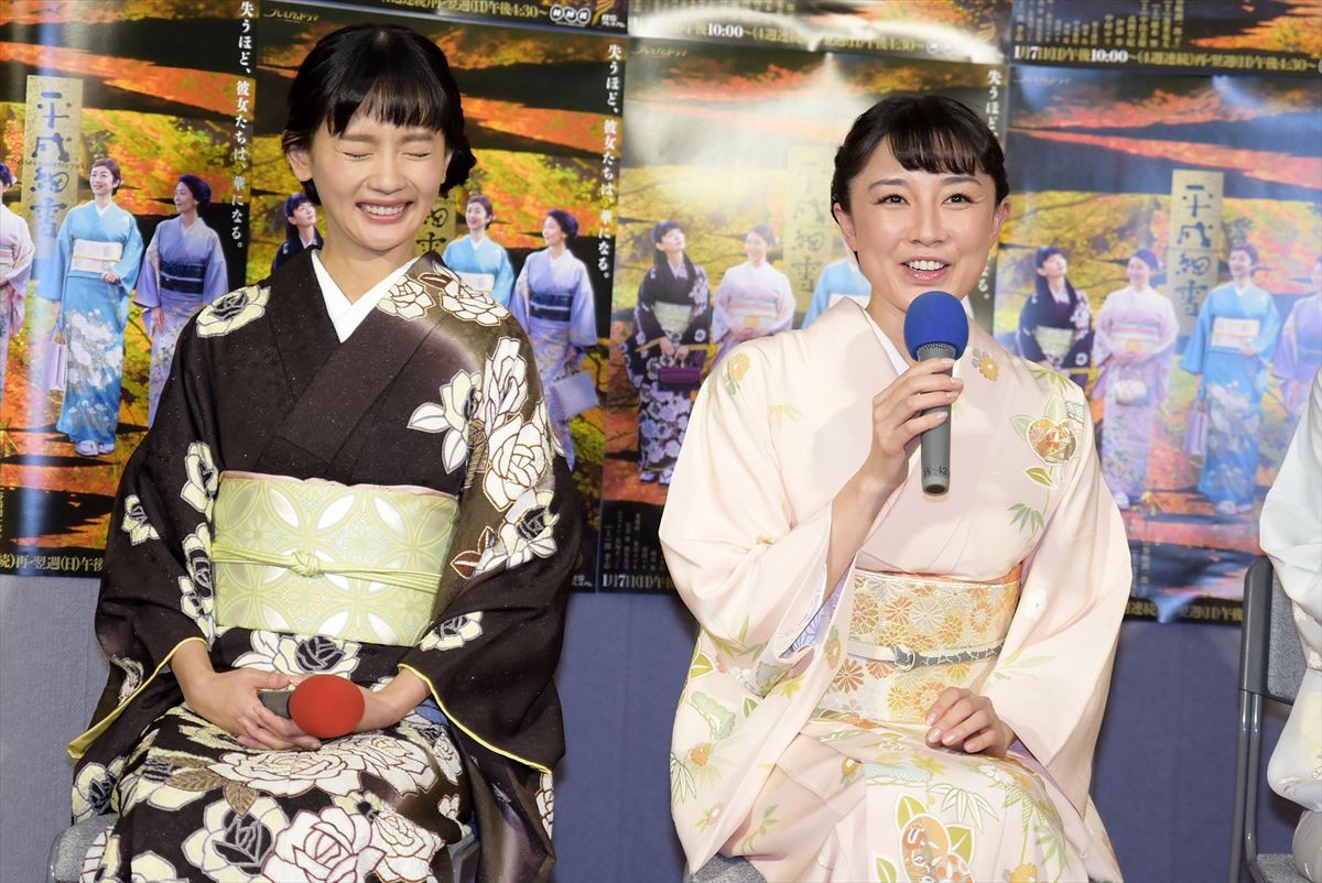 中山美穂、高岡早紀らとの姉妹役に「ずっと続いていけばいいなぁ」