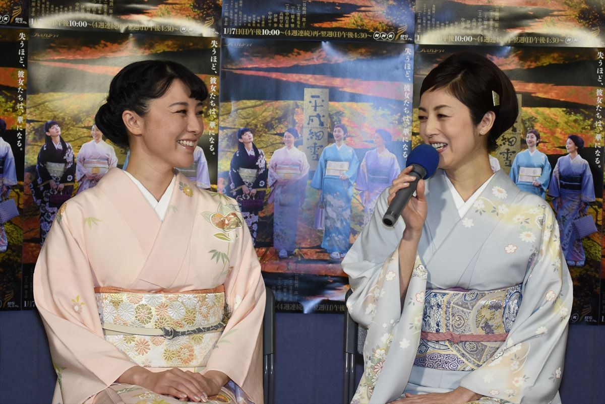 中山美穂、高岡早紀らとの姉妹役に「ずっと続いていけばいいなぁ」