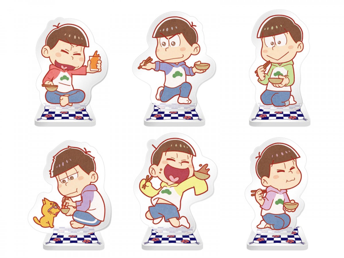 6つ子が“鍋松さん”に　『一番くじ おそ松さん』は実用的アイテムがラインナップ