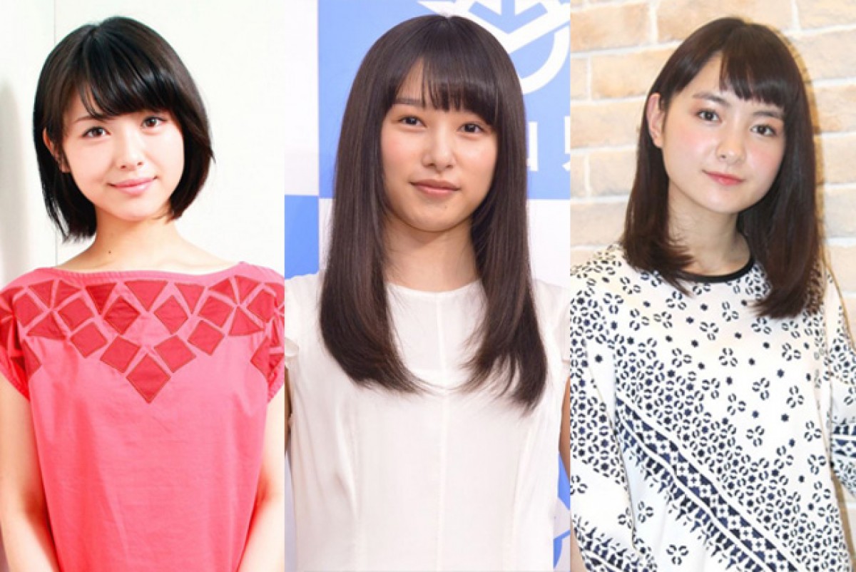 2018年ブレイク必至の女優を予想（左から）浜辺美波、桜井日奈子、葵わかな