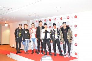 『第68回 NHK紅白歌合戦』のリハーサルに出席した三代目 J Soul Brothers