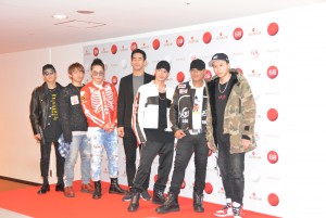 『第68回 NHK紅白歌合戦』のリハーサルに出席した三代目 J Soul Brothers