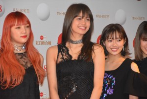 『第68回 NHK紅白歌合戦』のリハーサルに出席したE‐girls