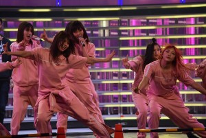 『第68回 NHK紅白歌合戦』のリハーサルに出席したE‐girls