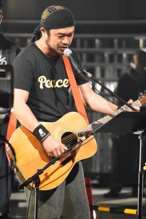 『第68回 NHK紅白歌合戦』のリハーサルに出席した竹原ピストル