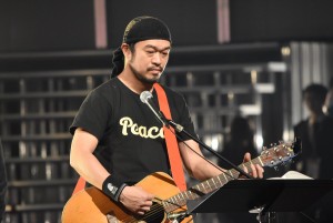 『第68回 NHK紅白歌合戦』のリハーサルに出席した竹原ピストル