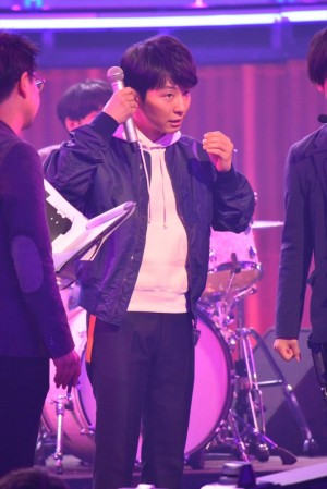 『第68回 NHK紅白歌合戦』のリハーサルに出席した星野源