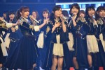 『第68回 NHK紅白歌合戦』のリハーサルに出席したAKB48