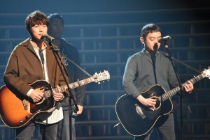 『第68回 NHK紅白歌合戦』のリハーサルに出席したゆず