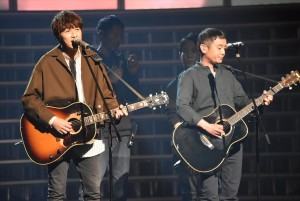 『第68回 NHK紅白歌合戦』のリハーサルに出席したゆず