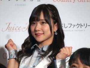 「Hello！ Project 20th Anniversary!! Hello! Project 2018 WINTER」会見に出席した稲場愛香