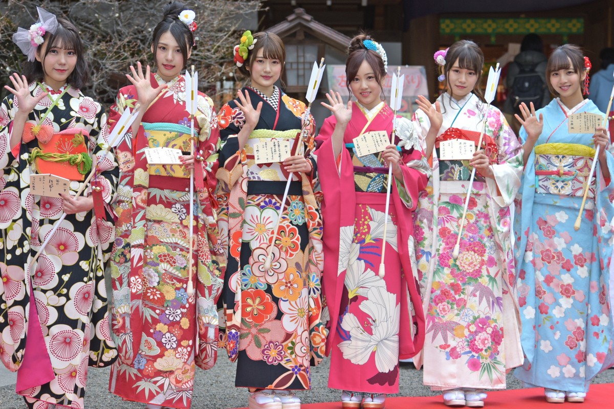 乃木坂46新成人・星野みなみ、川後陽菜ら華やか振袖姿 “憧れの大人”は白石麻衣