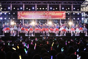 「LAGUNA MUSIC FES.2018 新春スペシャル」でライブを行ったSKE48