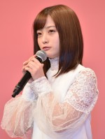 ドラマ『FINAL CUT』制作発表会見に出席した橋本環奈