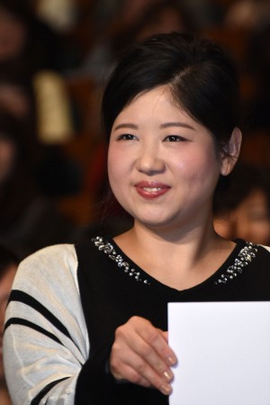 馬場園梓、日曜劇場『99．9‐刑事専門弁護士‐SEASONII』完成披露試写会＆舞台挨拶に登壇