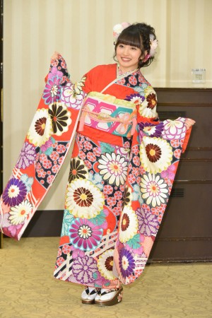 AKB48グループ 2018年新成人メンバー 成人式記念撮影会に参加した向井地美音