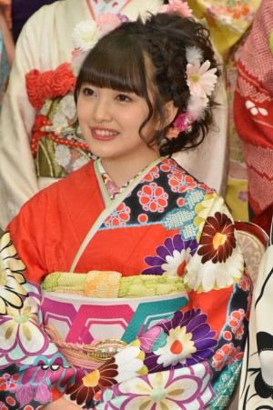 AKB48グループ 2018年新成人メンバー 成人式記念撮影会に参加した向井地美音