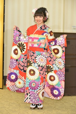 AKB48グループ 2018年新成人メンバー 成人式記念撮影会に参加した向井地美音