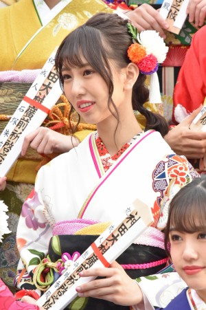 AKB48グループ 2018年新成人メンバー 成人式記念撮影会に参加した熊崎晴香（SKE48）