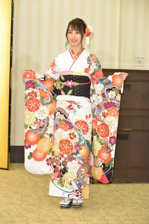 AKB48グループ 2018年新成人メンバー 成人式記念撮影会に参加した熊崎晴香（SKE48）