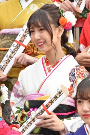 AKB48グループ 2018年新成人メンバー 成人式記念撮影会に参加した熊崎晴香（SKE48）