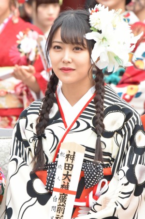 AKB48グループ 2018年新成人メンバー 成人式記念撮影会に参加した白間美瑠（NMB48）