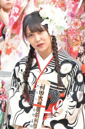 AKB48グループ 2018年新成人メンバー 成人式記念撮影会に参加した白間美瑠（NMB48）