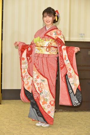 AKB48グループ 2018年新成人メンバー 成人式記念撮影会に参加した神志那結衣（HKT48）