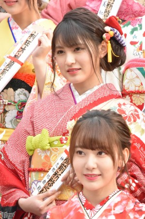 AKB48グループ 2018年新成人メンバー 成人式記念撮影会に参加した神志那結衣（HKT48）