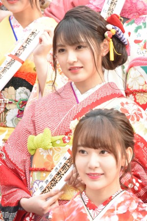 AKB48グループ 2018年新成人メンバー 成人式記念撮影会に参加した神志那結衣（HKT48）