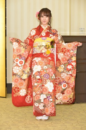 AKB48グループ 2018年新成人メンバー 成人式記念撮影会に参加した植木南央（HKT48）