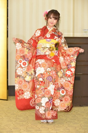 AKB48グループ 2018年新成人メンバー 成人式記念撮影会に参加した植木南央（HKT48）