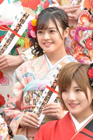 AKB48グループ 2018年新成人メンバー 成人式記念撮影会に参加した本村碧唯（HKT48）