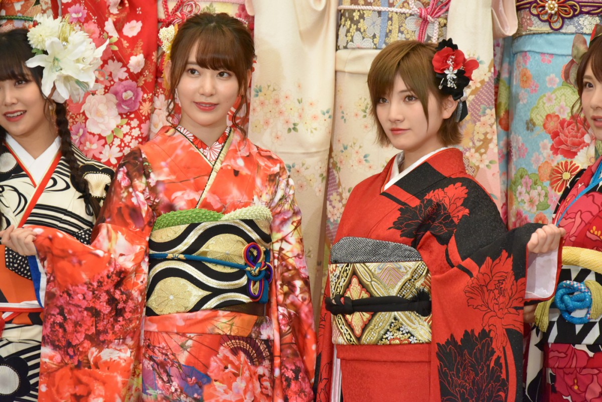 ＜AKB48成人式＞向井地美音「東京ドーム立ちたい」 高橋朱里は総監督の酒グセ暴露