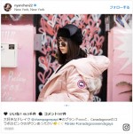 小嶋陽菜、ニューヨークの街角でたたずむ姿が圧巻のインスタ映え　※「小嶋陽菜」インスタグラム